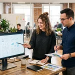 Website redesign services process from mockup approval to final build